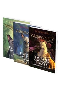 Pakiet: Wojownicy. Tygrysia gwiazda.. - Trylogia