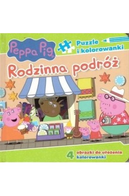 Książeczka z puzzlami. Rodzinna podróż