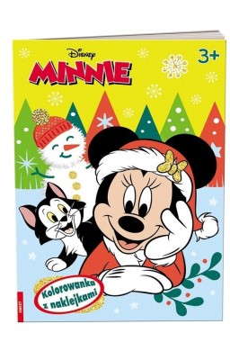 Minnie. Kolorowanka z Naklejkami