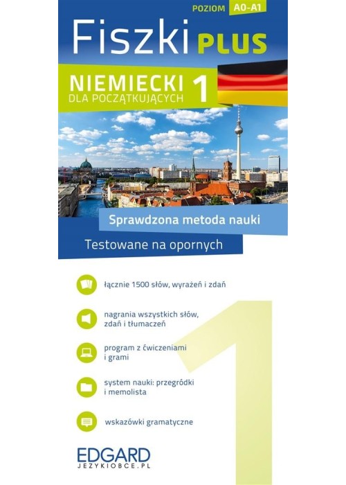 Niemiecki Fiszki PLUS dla początkujących 1
