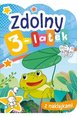 Zdolny 3-latek z naklejkami