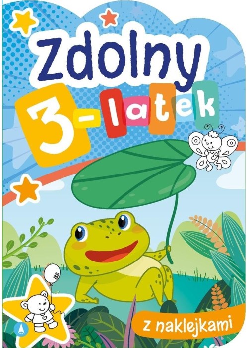 Zdolny 3-latek z naklejkami