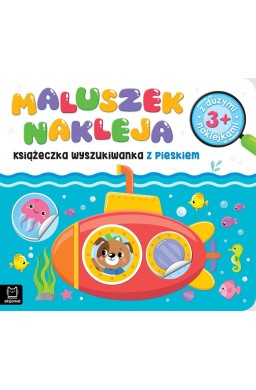 Maluszek nakleja. Książeczka wyszukiwanka