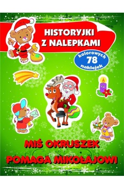 Miś Okruszek pomaga Mikołajowi