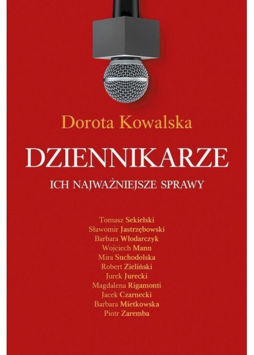 Dziennikarze. Ich najważniejsze sprawy