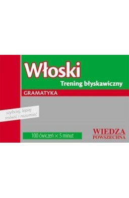 Włoski - Trening błyskawiczny. Gramatyka