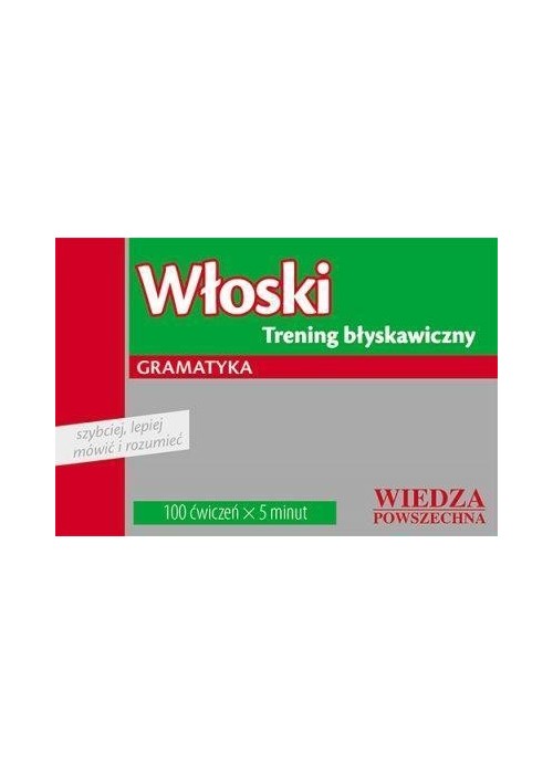 Włoski - Trening błyskawiczny. Gramatyka