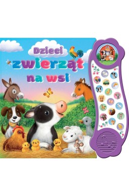 Dzieci zwierząt na wsi