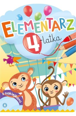 Elementarz 4-latka z naklejkami