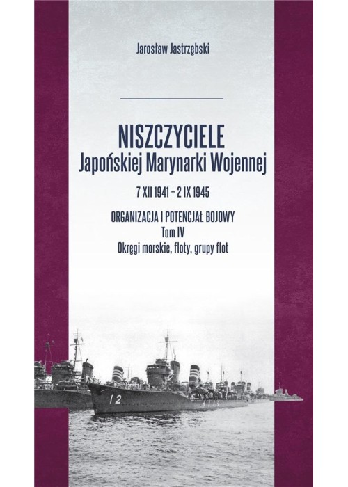 Niszczyciele Japońskiej Marynarki Wojennej T.7