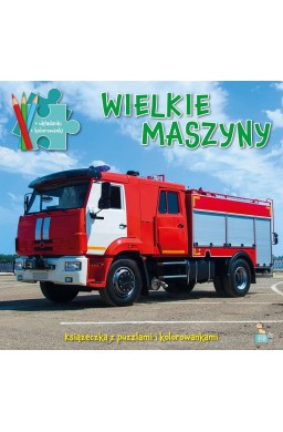 Książeczki z puzzlami Wielkie maszyny