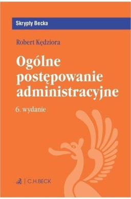 Ogólne postępowanie administracyjne w.2019