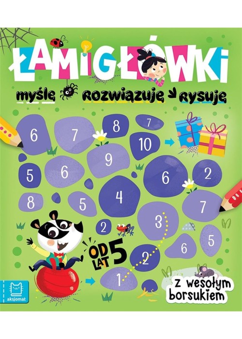 Łamigłówki z wesołym borsukiem Łamigłówki z wesołym borsukiem