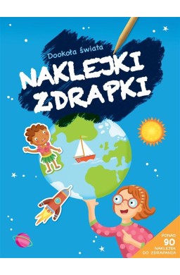 Naklejki zdrapki. Dookoła świata