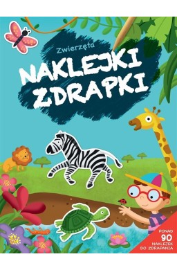 Naklejki zdrapki. Zwierzęta