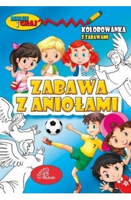 Zabawa z aniołami Kolorowanka