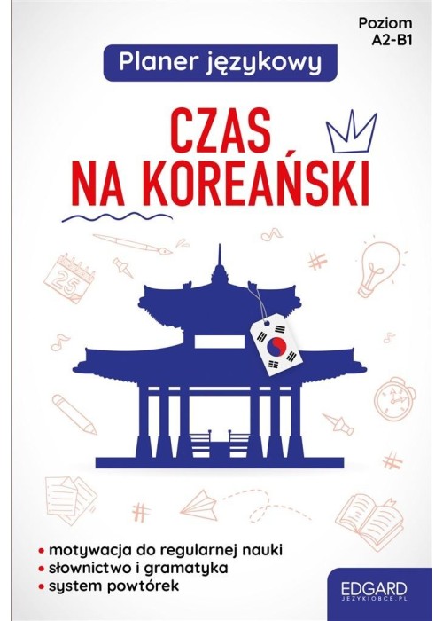 Planer językowy. Czas na koreański A1-B1