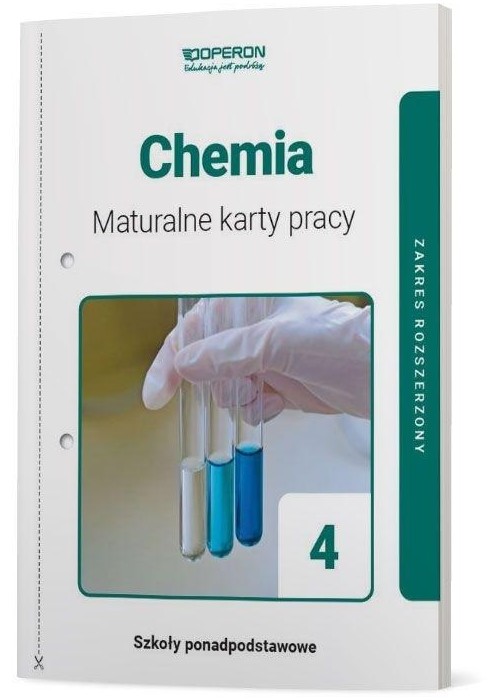 Chemia LO 4 Maturalne karty pracy ZR OPERON