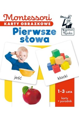 Montessori Karty obrazkowe Pierwsze słowa 1-3 lata