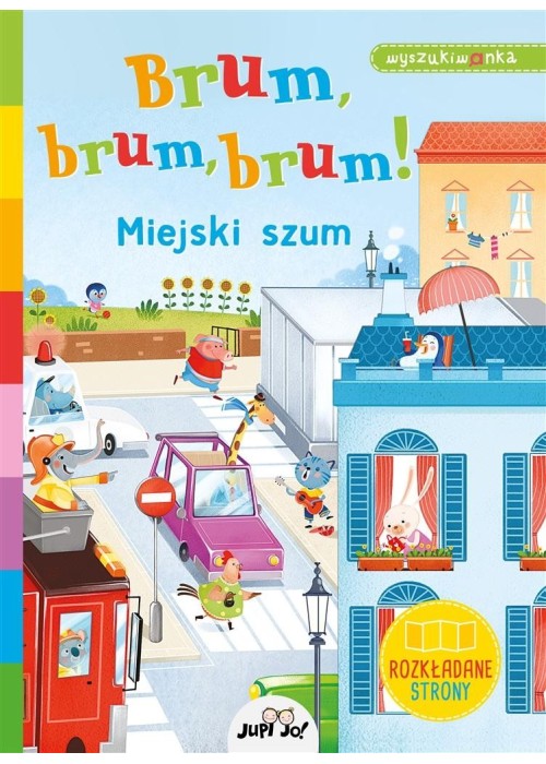 Brum, brum, brum! Miejski szum. Wyszukiwanka