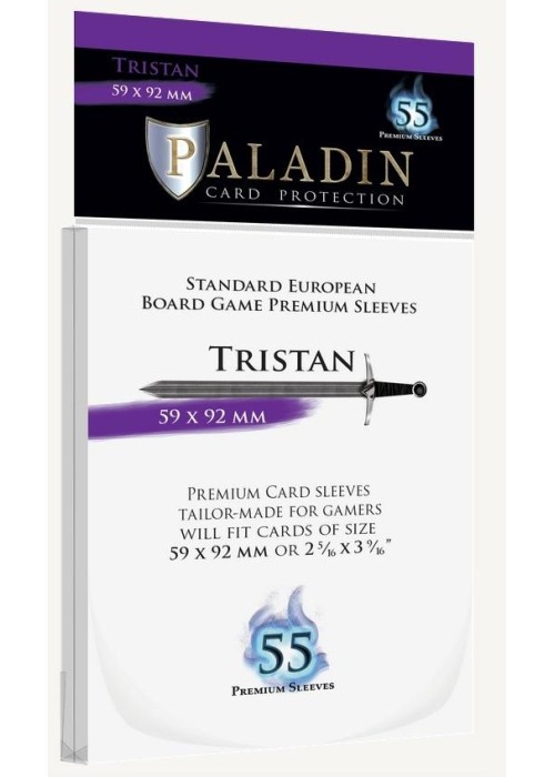 Koszulki na karty Paladin - Tristan (59x92mm)