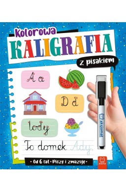 Kolorowa kaligrafia z pisakiem