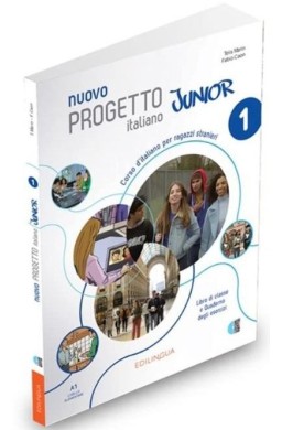 Nuovo Progetto italiano junior 1 podr.+ćw.+onlline