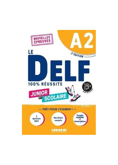 DELF 100% reussite A2 książka + online ed.2022