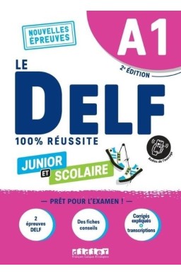 DELF 100% reussite A1 książka + online ed.2022