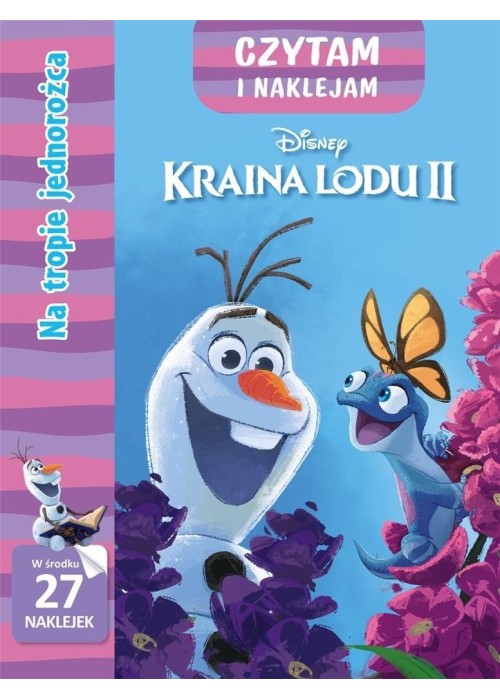 Czytam i naklejam. Disney Kraina Lodu II