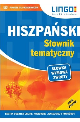 Hiszpański. Słownik tematyczny + MP3 w.2023