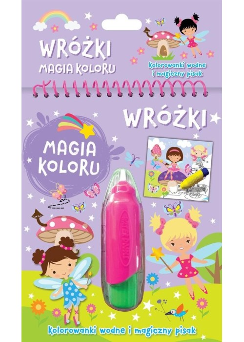Wróżki. Magia koloru. Kolorowanki wodne... Wróżki. Magia koloru. Kolorowanki wodne...