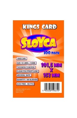 Koszulki Kings Card 101,5x153mm (100szt) SLOYCA
