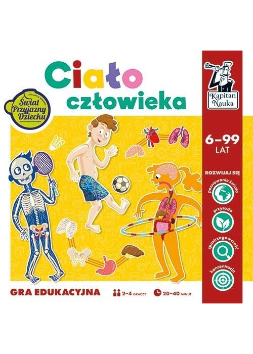 Kapitan Nauka. Ciało człowieka w.2