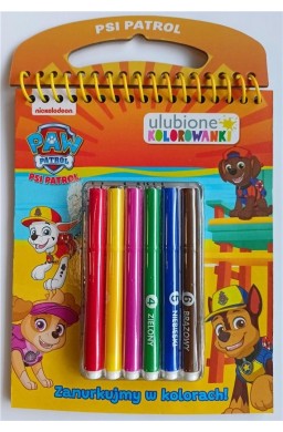 Psi Patrol. Ulubione kolorowanki. Zanurkujmy...