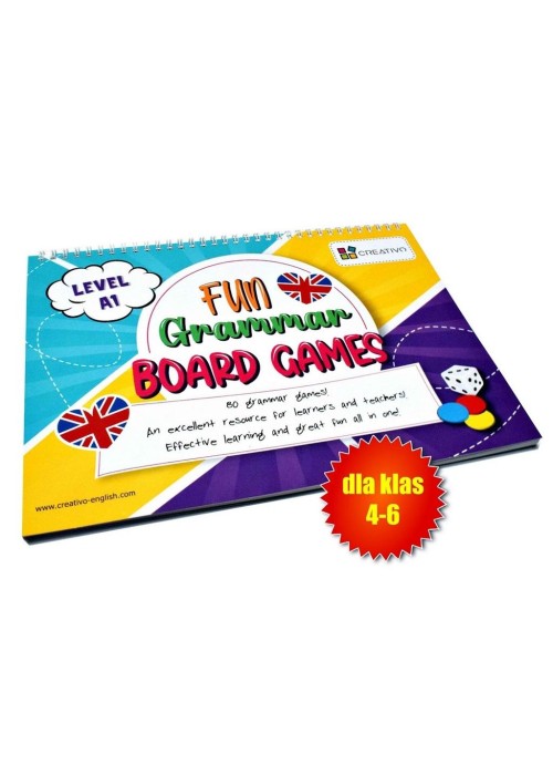 Fun Grammar Board Games Level A1 CREATIVO