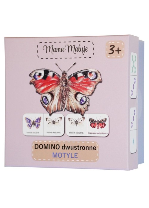 Domino dwustronne Motyle