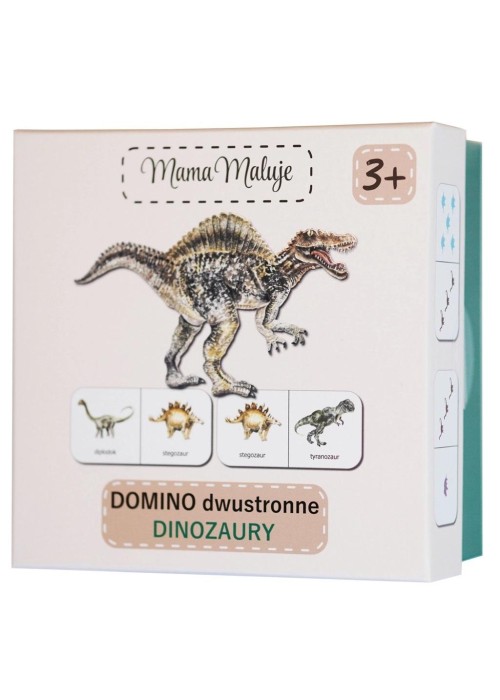 Domino dwustronne Dinozaury