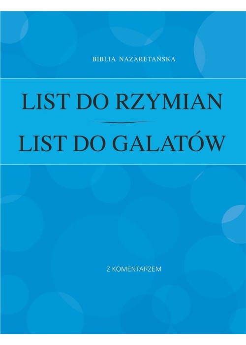 List do Rzymian / List do Galatów