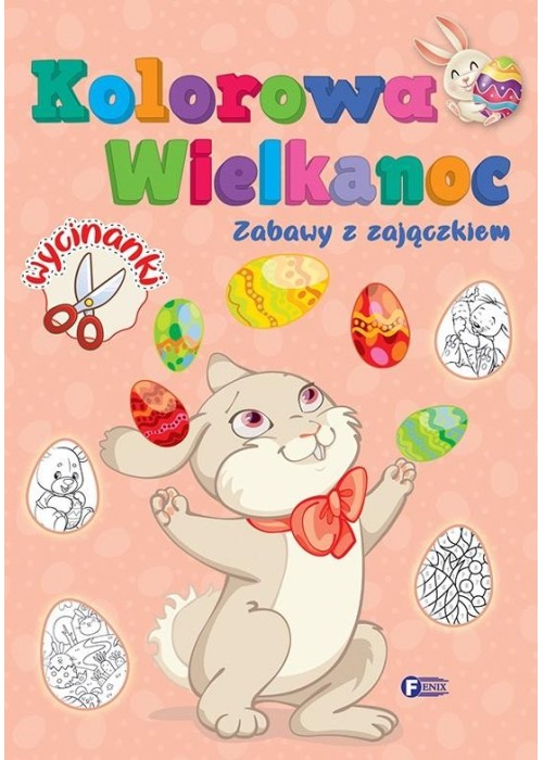 Kolorowa Wielkanoc Zabawy z zajączkiem