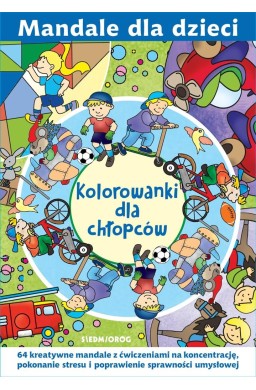 Mandale dla dzieci. Kolorowanki dla chłopców