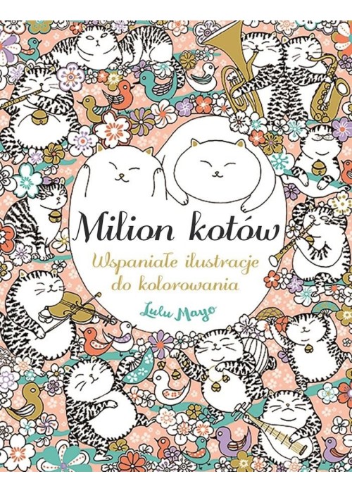 Milion kotów 2023 Wspaniałe ilustracje do kolorow.