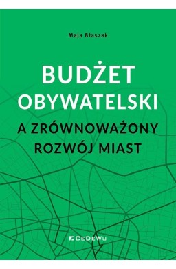 Budżet obywatelski a zrównoważony rozwój miast