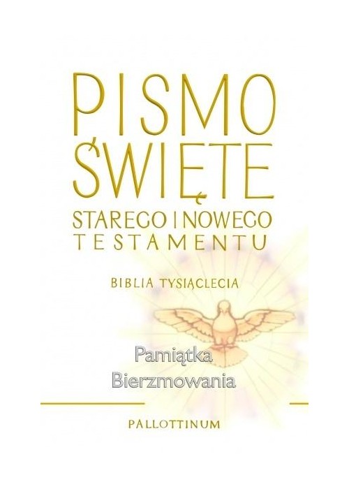 Biblia Tysiąclecia - format oazowy (bierzmowanie)