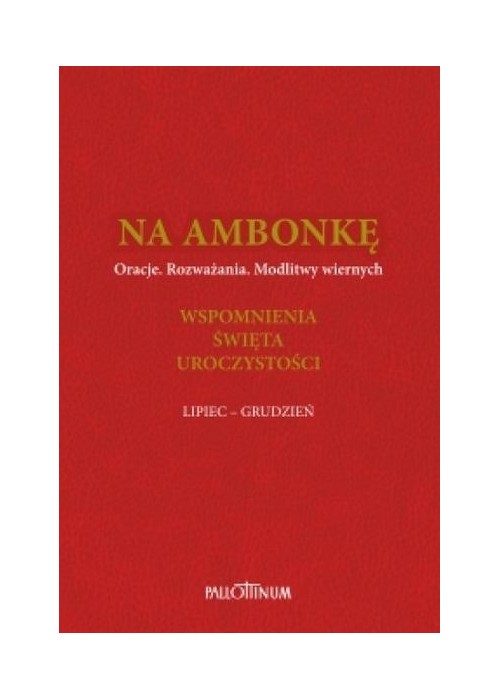 Na ambonkę T.4 lipiec-grudzień