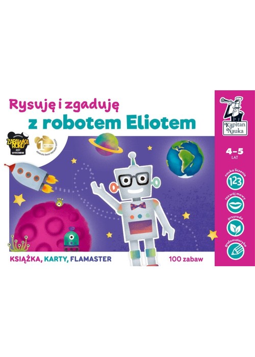 Kapitan Nauka. Rysuję i zgaduję z robotem Eliotem