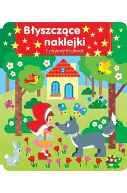 Błyszczące naklejki. Czerwony Kapturek
