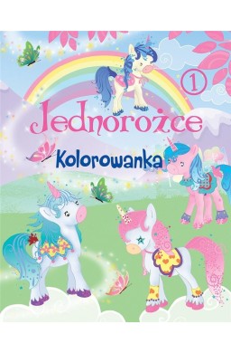 Jednorożce. Kolorowanka