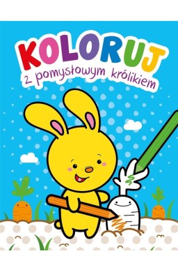 Koloruj z pomysłowym królikiem