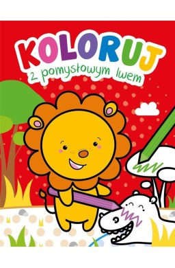 Koloruj z pomysłowym lwem